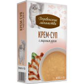 Крем-суп с филейной курицей
