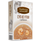 Суп из утки с креветкой