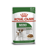 Royal Canin (Роял Канин) Mini Adult (в соусе) Корм для взрослых собак мелких размеров (весом от 1 до 10 кг) в возрасте от 10 месяцев до 12 лет