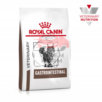 Royal Canin (Роял Канин) Gastrointestinal Корм сухой диетический для взрослых кошек при расстройствах пищеварения-0